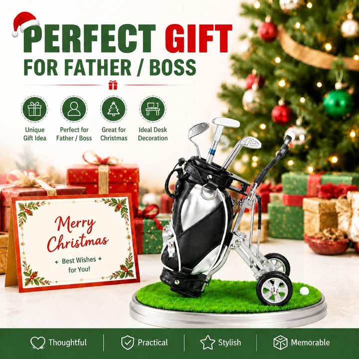 10L0L Golf-Stifthalter mit 3 Stiften für Golfschläger – einzigartiges Geschenk für Golffans und Koll