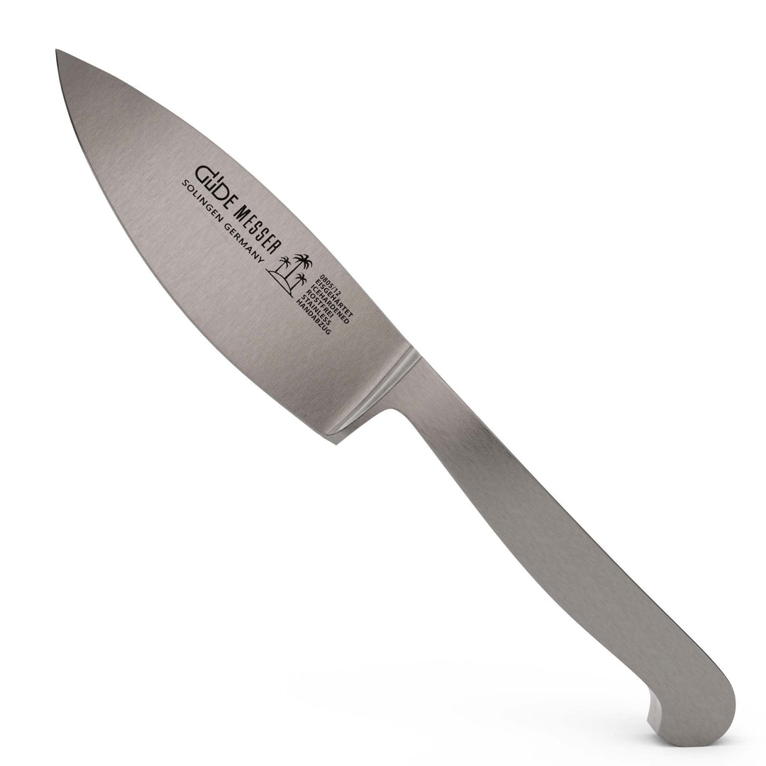 GÜDE Solingen - Hartkäsemesser Käsemesser geschmiedet, 12 cm, Ganzstahl, KAPPA, Handmade Germany