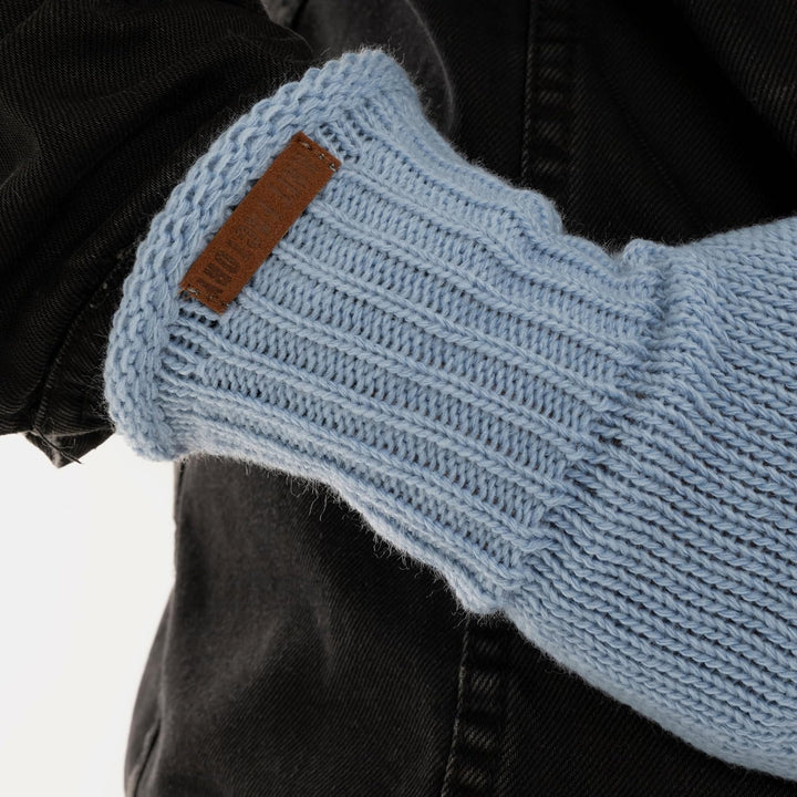 KNIT FACTORY - Cleo Handstulpen - Fingerlose Handschuhe - Gestrickte Handschuhe für Winter - Damen H