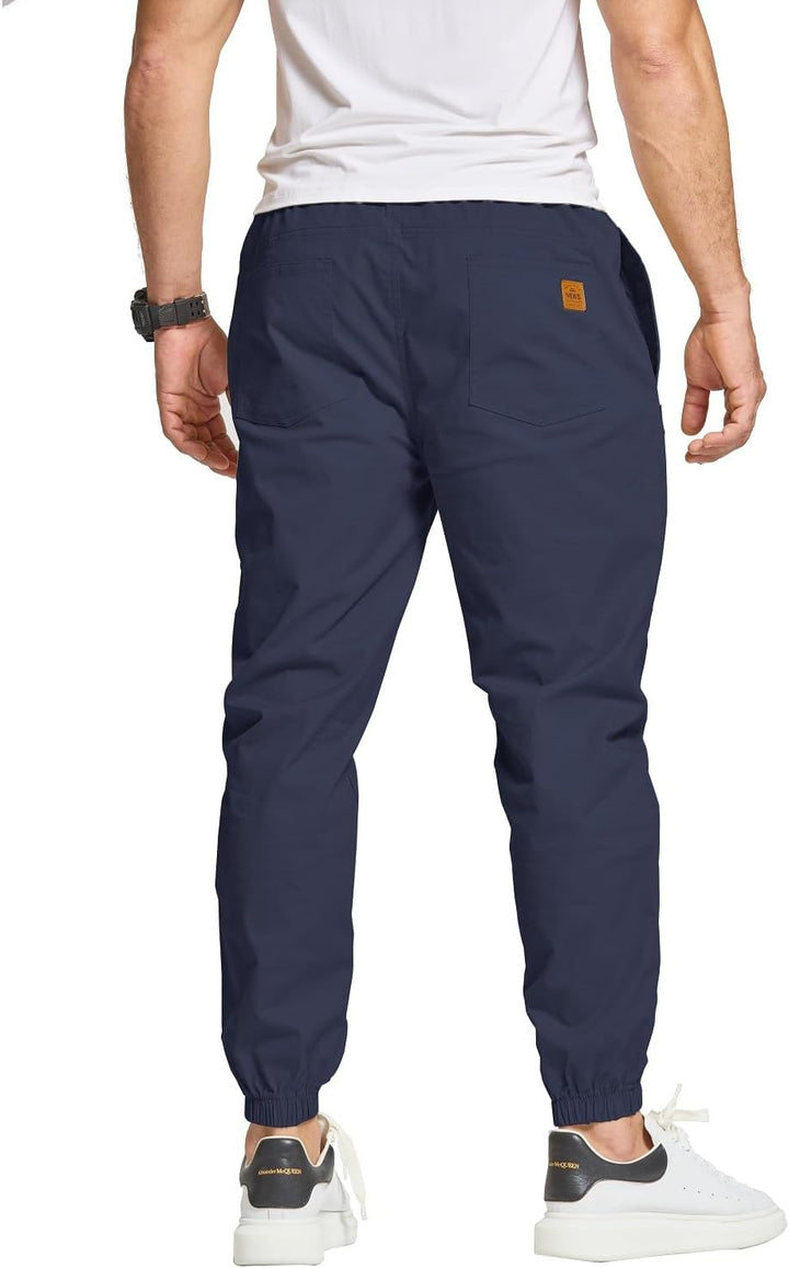 ZOXOZ Herren Hose Chino Cargo Hose Freizeithose Baumwolle Sporthose Casual Jogginghose Elastische Ta