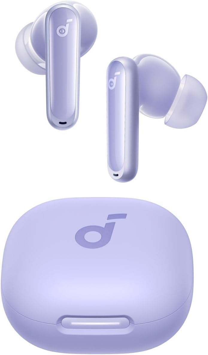 soundcore P40i by Anker, Wireless Earbuds mit Noise Cancelling, Adaptive Geräuschunterdrückung, Bass