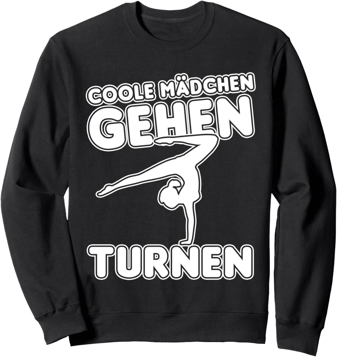 Coole Mädchen Turnen, Kunstturnen Gymnastik Akrobatik Turnen Sweatshirt
