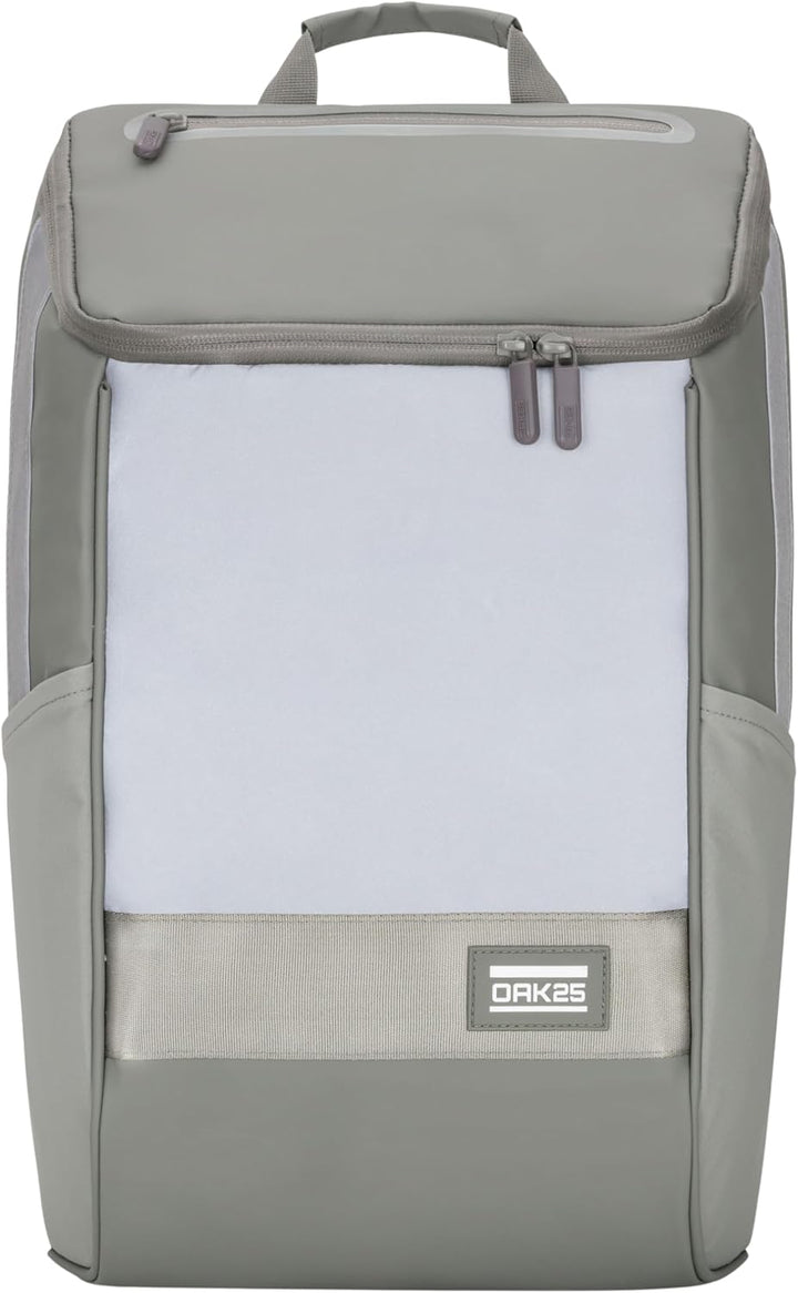 OAK25 Rucksack Damen & Herren Grün - Daybag - Reflektierender Fahrradrucksack - Hohe Sichtbarkeit &