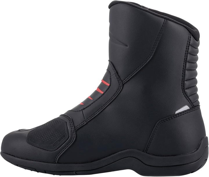 Alpinestars Ridge V2 Wasserdichte Motorradstiefel 40 EU Black Red, 40 EU Black Red