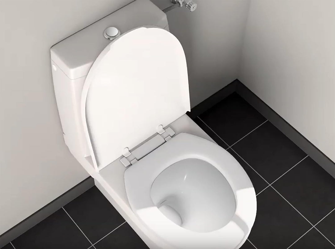 Wirquin 10723886 Spülmechanismus, unterbrechbar, Wassersparend, Aquacontrol, grau