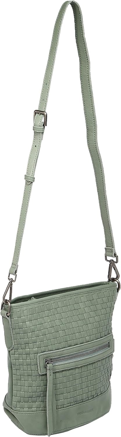 FREDsBRUDER Tasche Sunrise mit Label-Applikationen Einheitsgrösse Sea Green, Einheitsgrösse Sea Gree