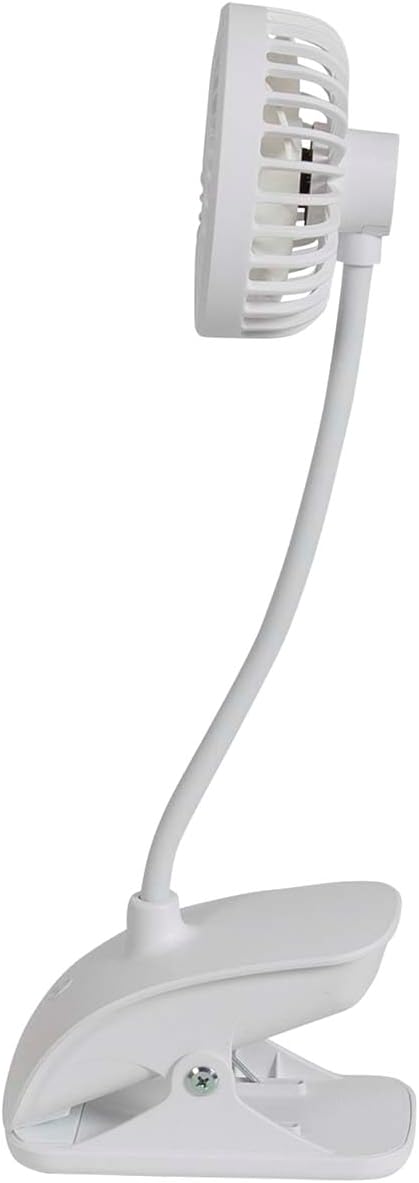 Bo-Camp - Tischventilator mit Klemme - Flex - ABS - Weiss
