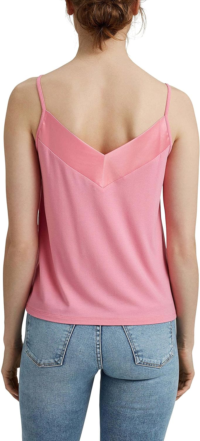 ESPRIT Damen T-Shirt M 670/Pink, M 670/Pink