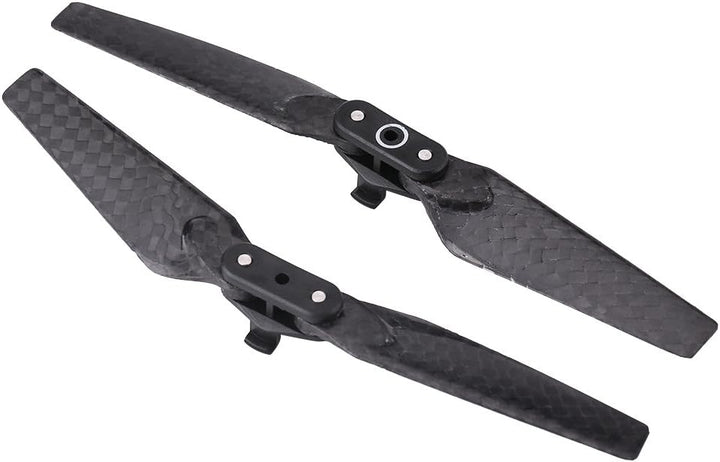 Dilwe Propeller für DJI Spark, 100% Kohlefaser - 2X CW & 2X CCW - Schnellspanner - Faltbare - Widers