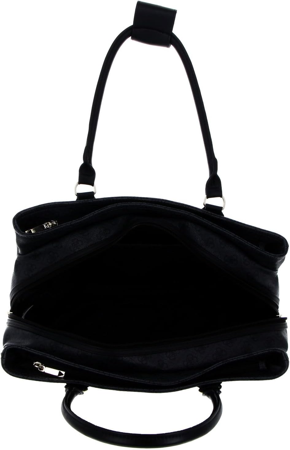 GUESS Damen Jesco Shopper Tote Bag Anthrazit, Kohlefarben