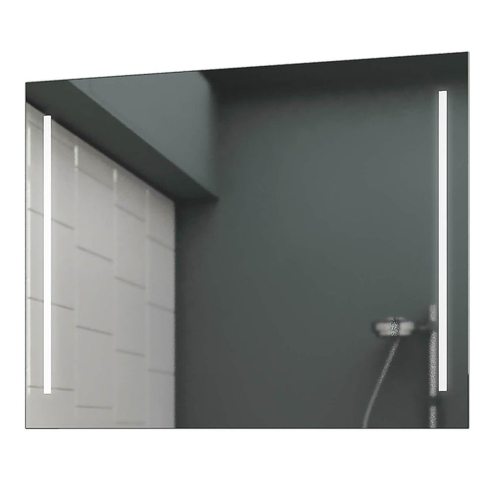 Concept2u LED Badspiegel Badezimmerspiegel Wandspiegel Bad Spiegel - 3000K Warmweiss 80 cm Breit x 7
