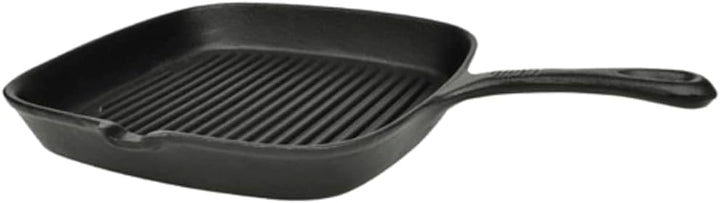vidaXL BBQ 36cm Grillpfanne aus Gusseisen 36.5x24.5 cm, 36.5x24.5 cm