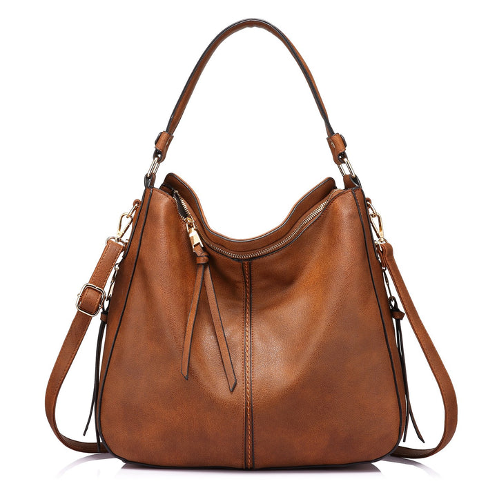 Realer Handtasche Damen Shopper Tasche Tote Leder Umhängetasche Gross Schultertasche Frau Elegant He