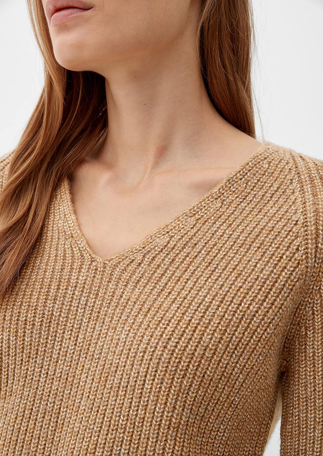s.Oliver Damen Pullover mit V-Neck, 38