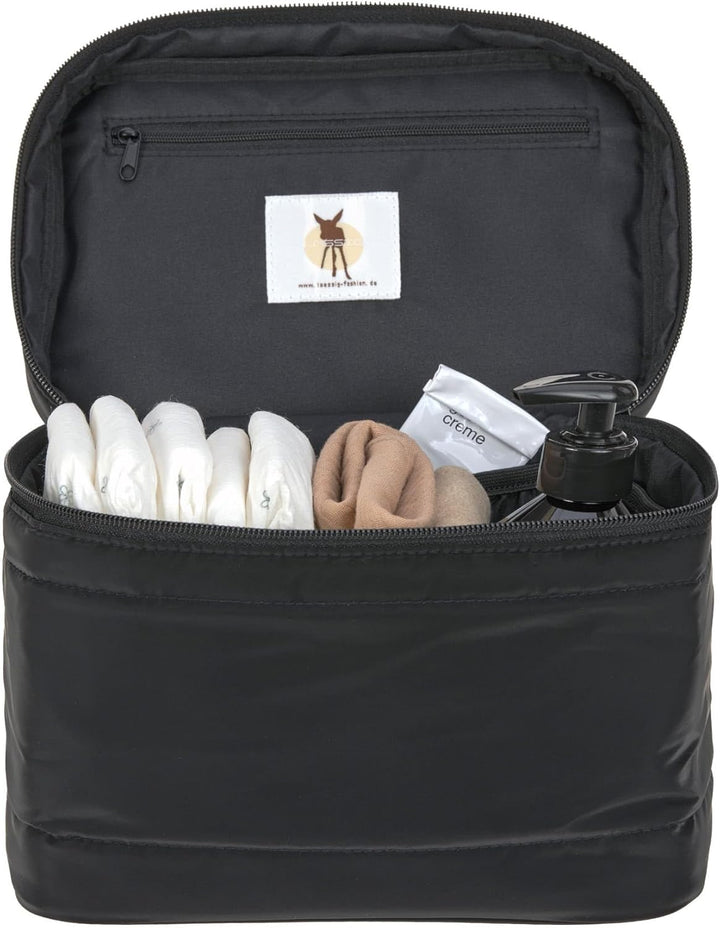 LÄSSIG Baby Wickeltisch Organizer Windel-Organizer to Go/Casual Nursery Caddy To Go Schwarz, Schwarz