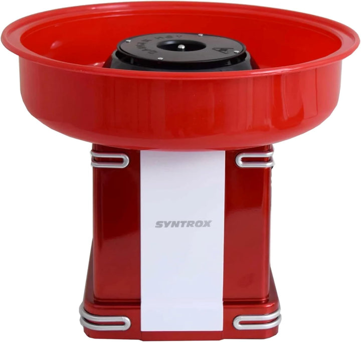 Syntrox Elektrische Zuckerwattemaschine Oregon, Zuckerwattemaker Cotton Candy Maker ZWM-500W Oregon,