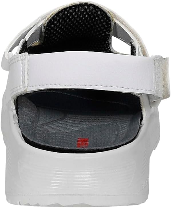 ELTEN Clog Michel White ESD OB, Herren, Textil, leicht, klassisch, Weiss, Grösse: 44 44 EU, 44 EU