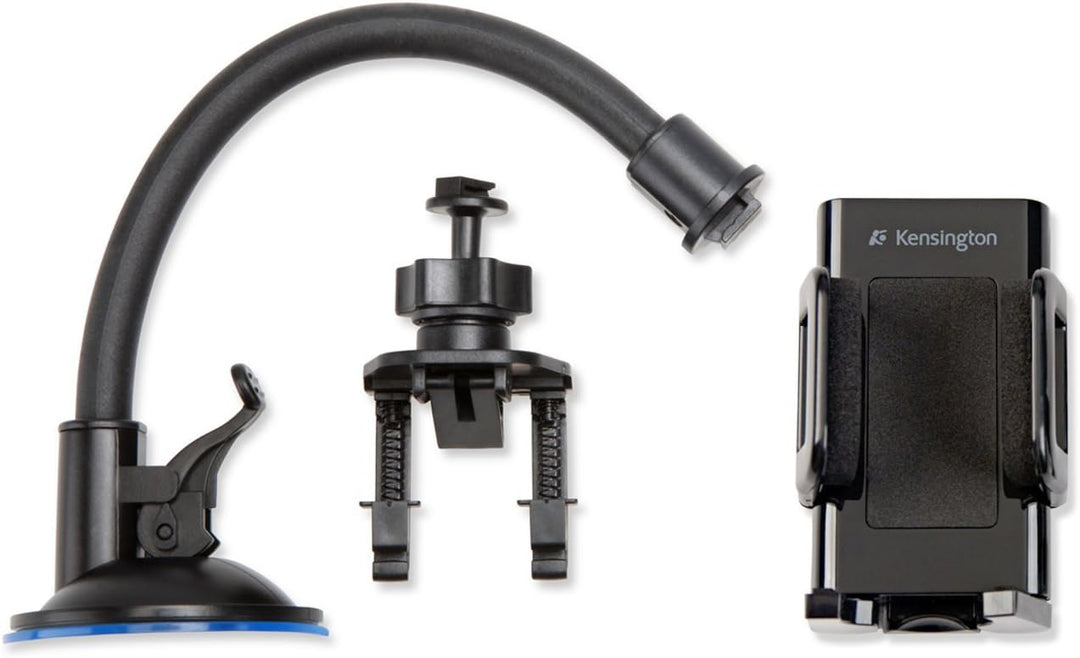 Kensington Universal Autohalterung für Smartphones an Windschutzscheibe und Lüftung, einschliesslich
