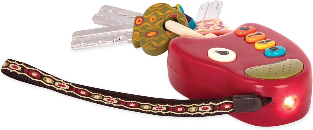 Battat Baby Spielzeug Motorikspielzeug – Pop Up Activity Center mit Tieren – Lernspielzeug mit Taste