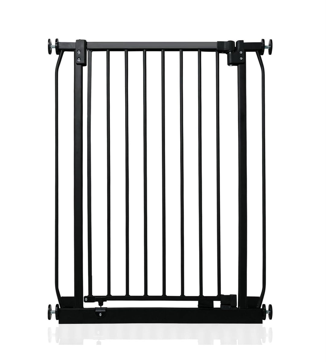 Safetots Extra Hohes Elite Sicherheitsschutzgitter, 71cm - 80cm, Mattschwarz, Extra hohe 96.8cm Höhe