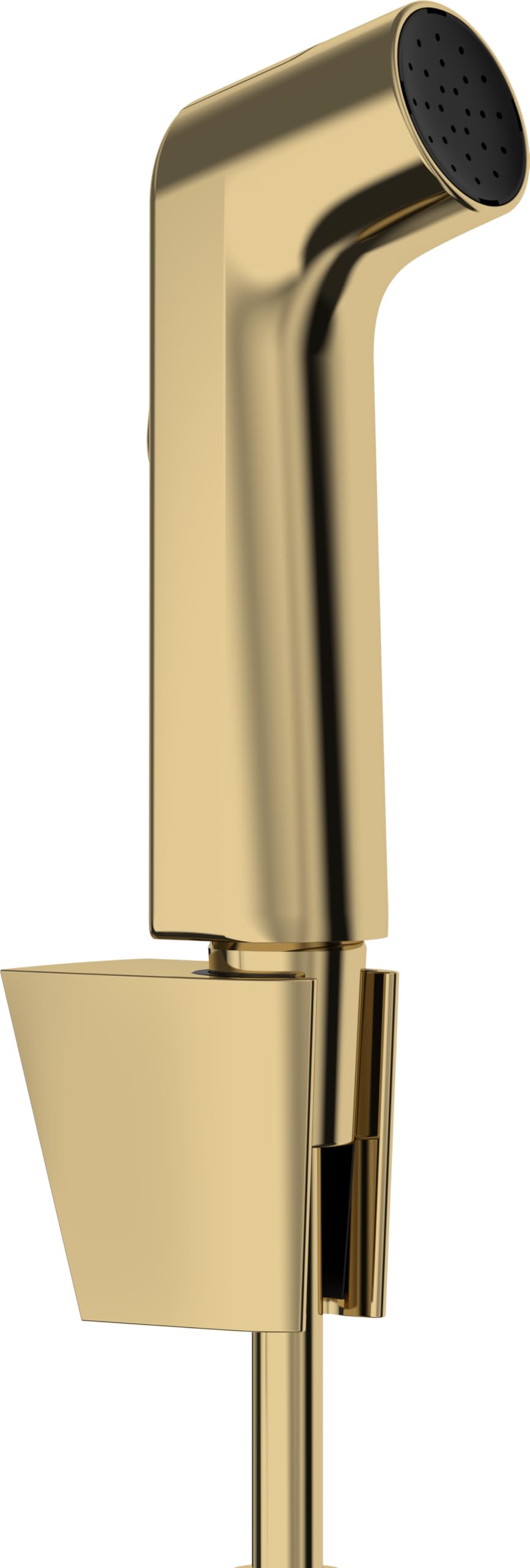 hansgrohe Bidette Handbrause S mit 1 wassersparenden Strahlart (EcoSmart), inkl. Brausehalter und Br