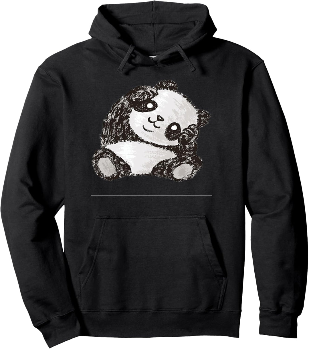 Hey kleiner Pandabär wie du Pullover Hoodie