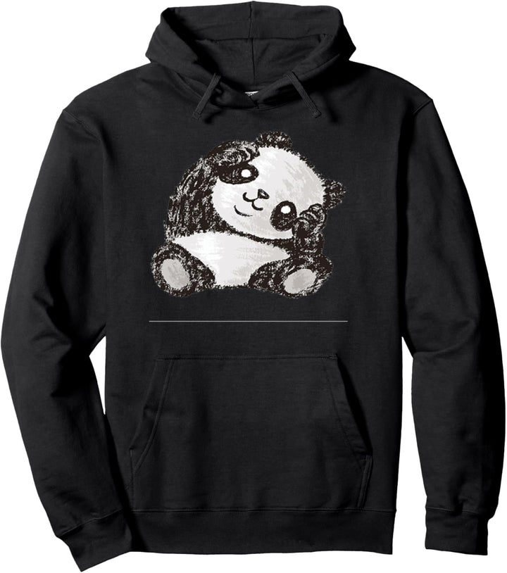 Hey kleiner Pandabär wie du Pullover Hoodie