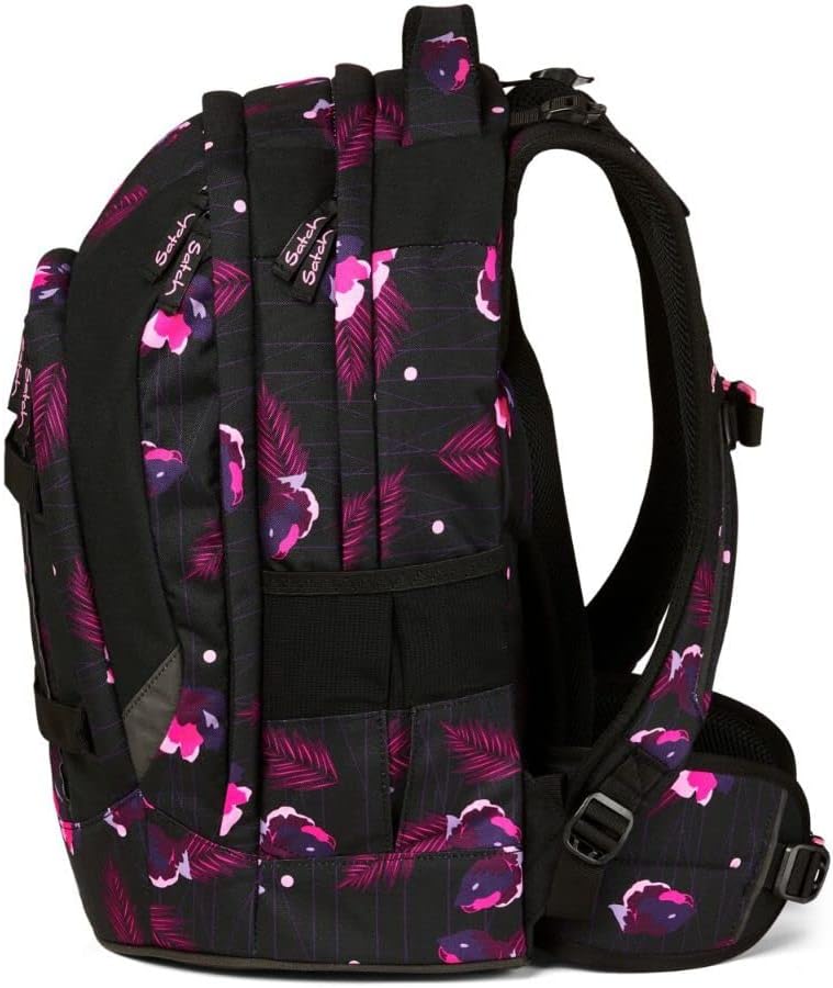 satch Pack Schulrucksack Set 2tlg. inkl. Schlamperbox Mystic Nights, Mystic Nights