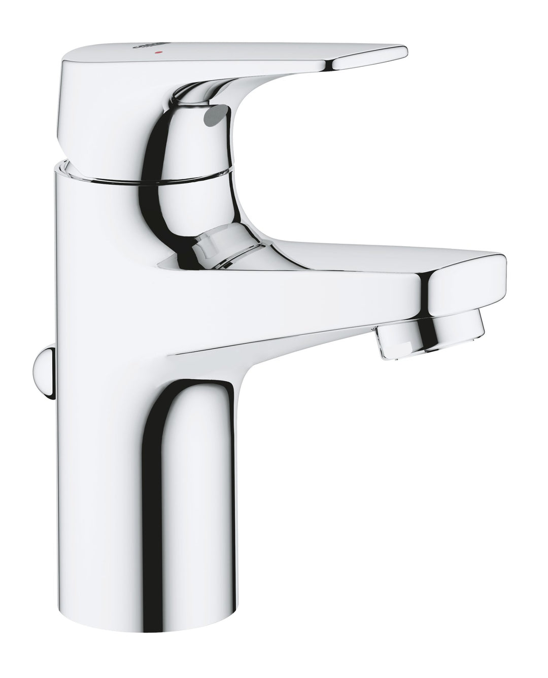 Grohe Bauflow Waschtischarmatur, S-Size, mit Zugstange, 23801000 S-Size Mit Zugstange und EcoJoy Sin