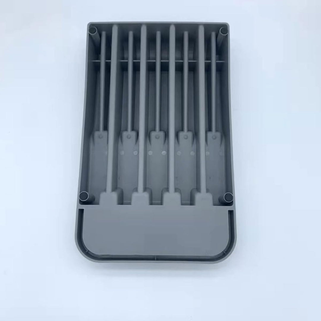 Multifunktionaler Küchenmesserhalter Kunststoff Organizer Ablagefach mit Wasserdichtem Design und St