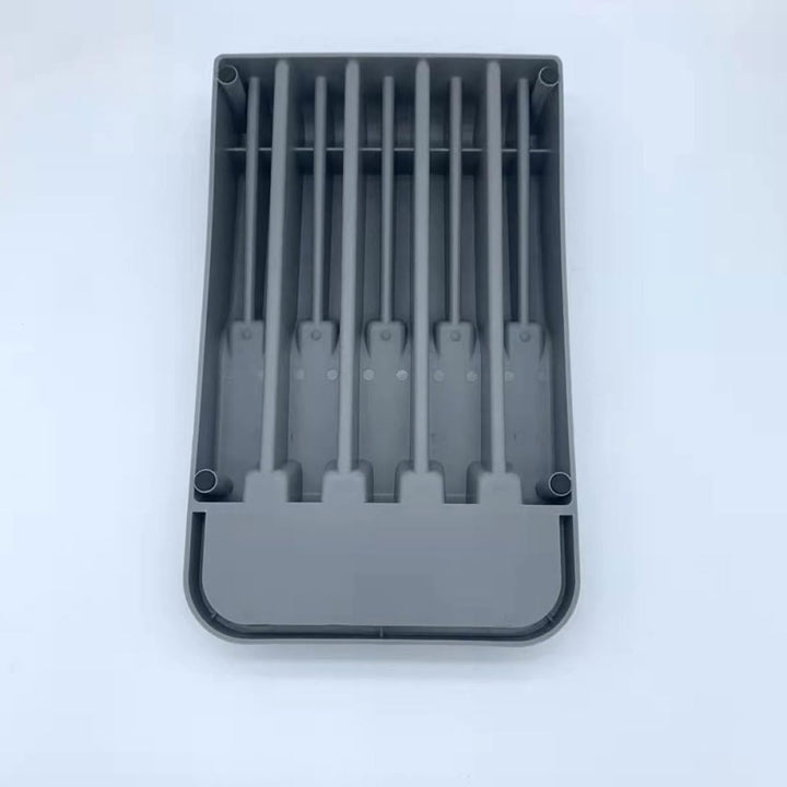 Multifunktionaler Küchenmesserhalter Kunststoff Organizer Ablagefach mit Wasserdichtem Design und St