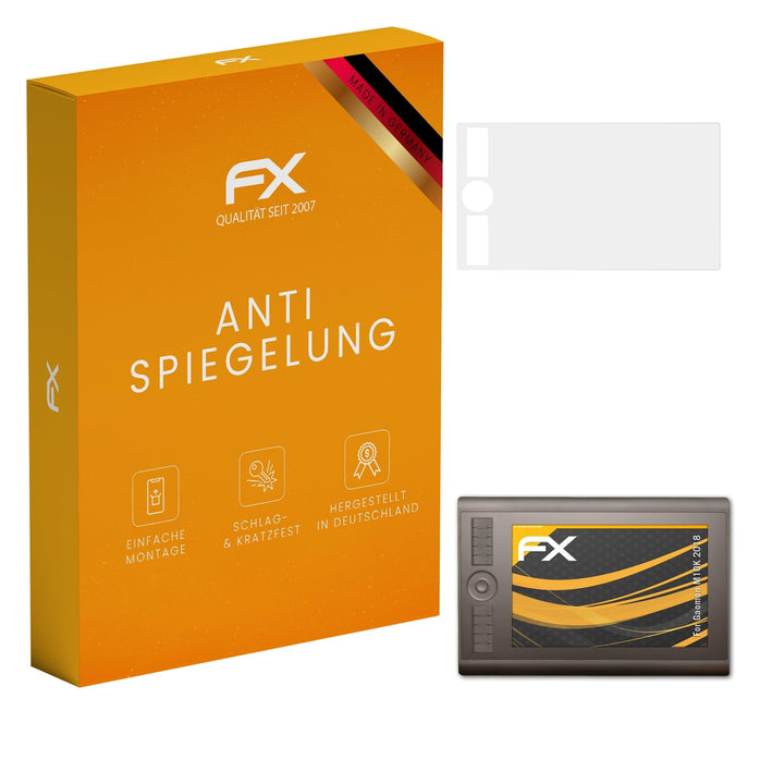 atFoliX Panzerfolie kompatibel mit Gaomon M10K 2018 Schutzfolie, entspiegelnde und stossdämpfende FX