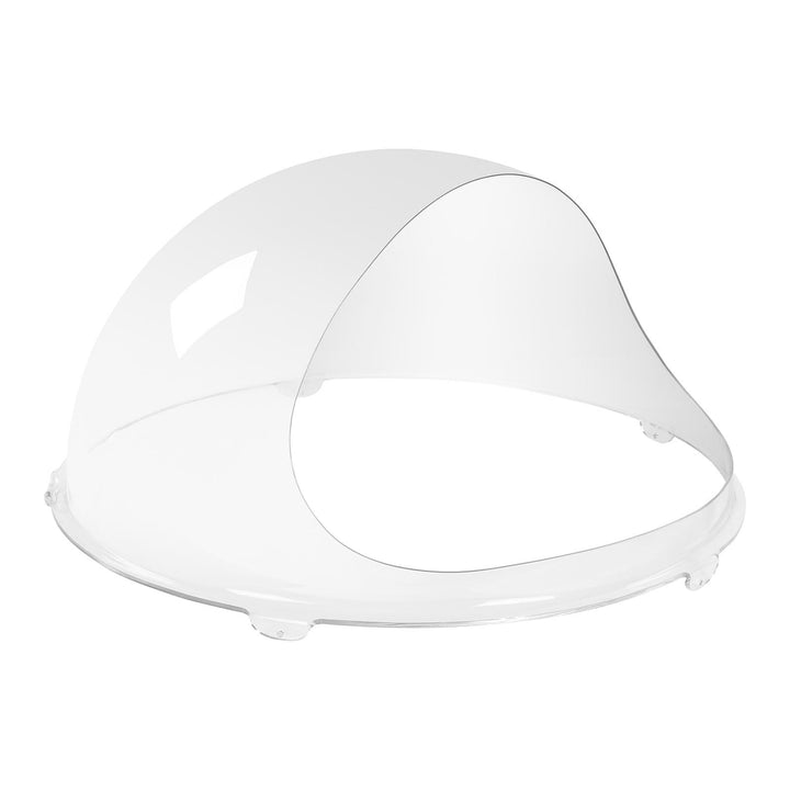 Royal Catering RCZW-COV62 Abdeckung Spuckschutz für Zuckerwattemaschine Abdeckhaube (Ø 62 cm, Acrylg