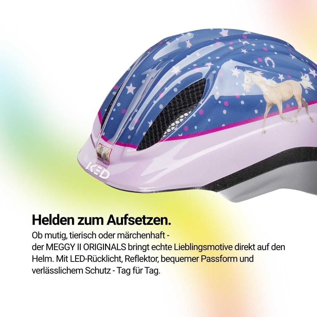 KED Kinderhelm Meggy II Originals M (52-58cm) Pferdefreunde, M (52-58cm) Pferdefreunde