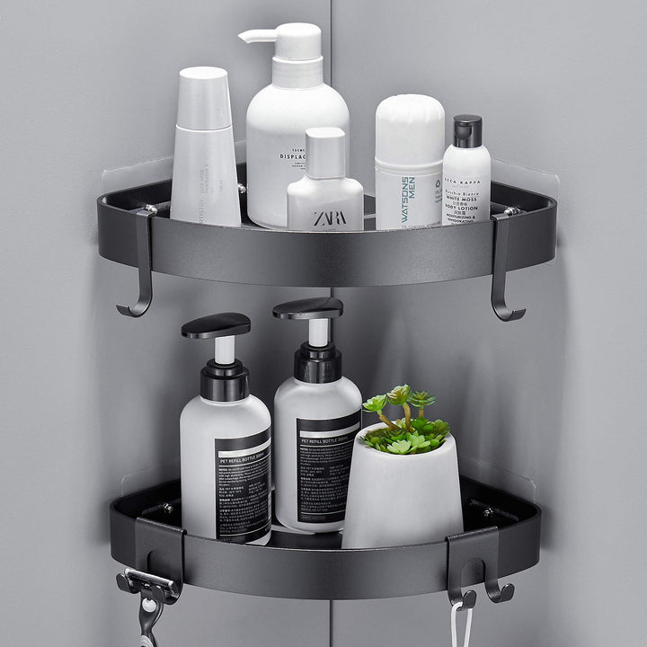 Duschablage Ohne Bohren Duschregal Ecke Badezimmer Organizer Badregal Duschkorb, Dusche eckregal mit