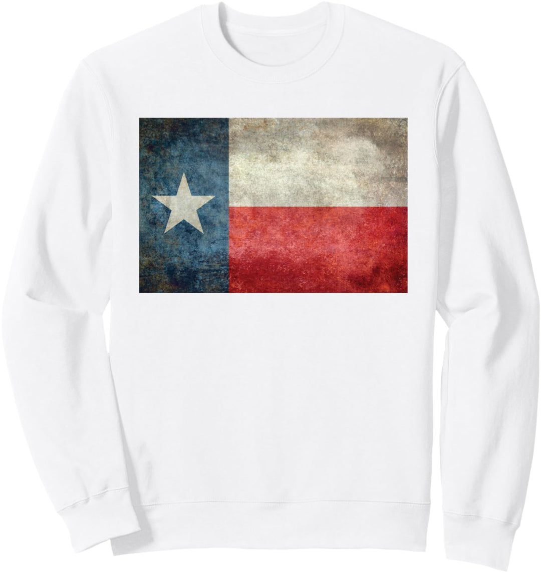 Texas Vintage Retro Flagge Sweatshirt