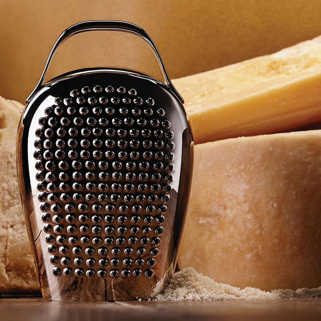 Alessi Cheese Please CHB02 - Design-Käse-Reibe, 18/10 Edelstahl