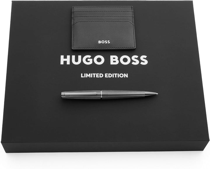 Hugo Boss Kugelschreiber Nitor Gun aus Messing hergestellt, Farbe: Schwarz, Abmessungen: 13.4 x 142.