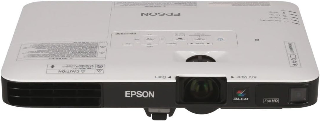Epson EB-1795F Projektor, Schwarz, Weiss