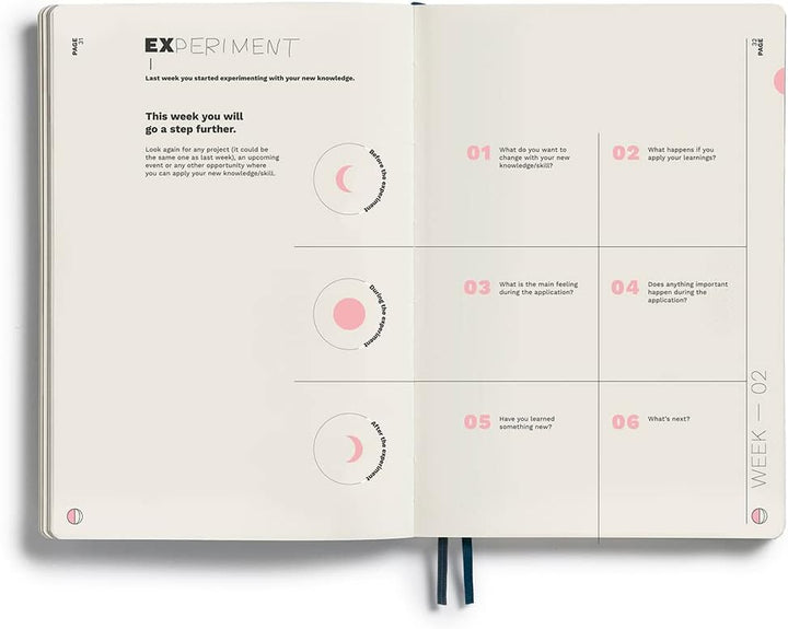 LEUCHTTURM1917 367501 Learning Journal Composition (B5), Flexcover, Pacific Green, Englisch Englisch