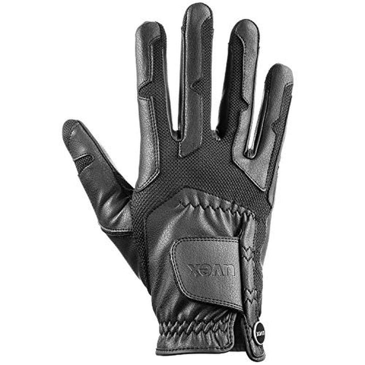 Uvex Unisex – Erwachsene Ventraxion Reithandschuhe 6-7 Schwarz, 6-7 Schwarz