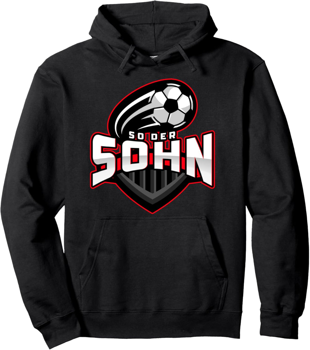 Vater Sohn Partnerlook So Der Sohn Fussball Partner Outfit Pullover Hoodie