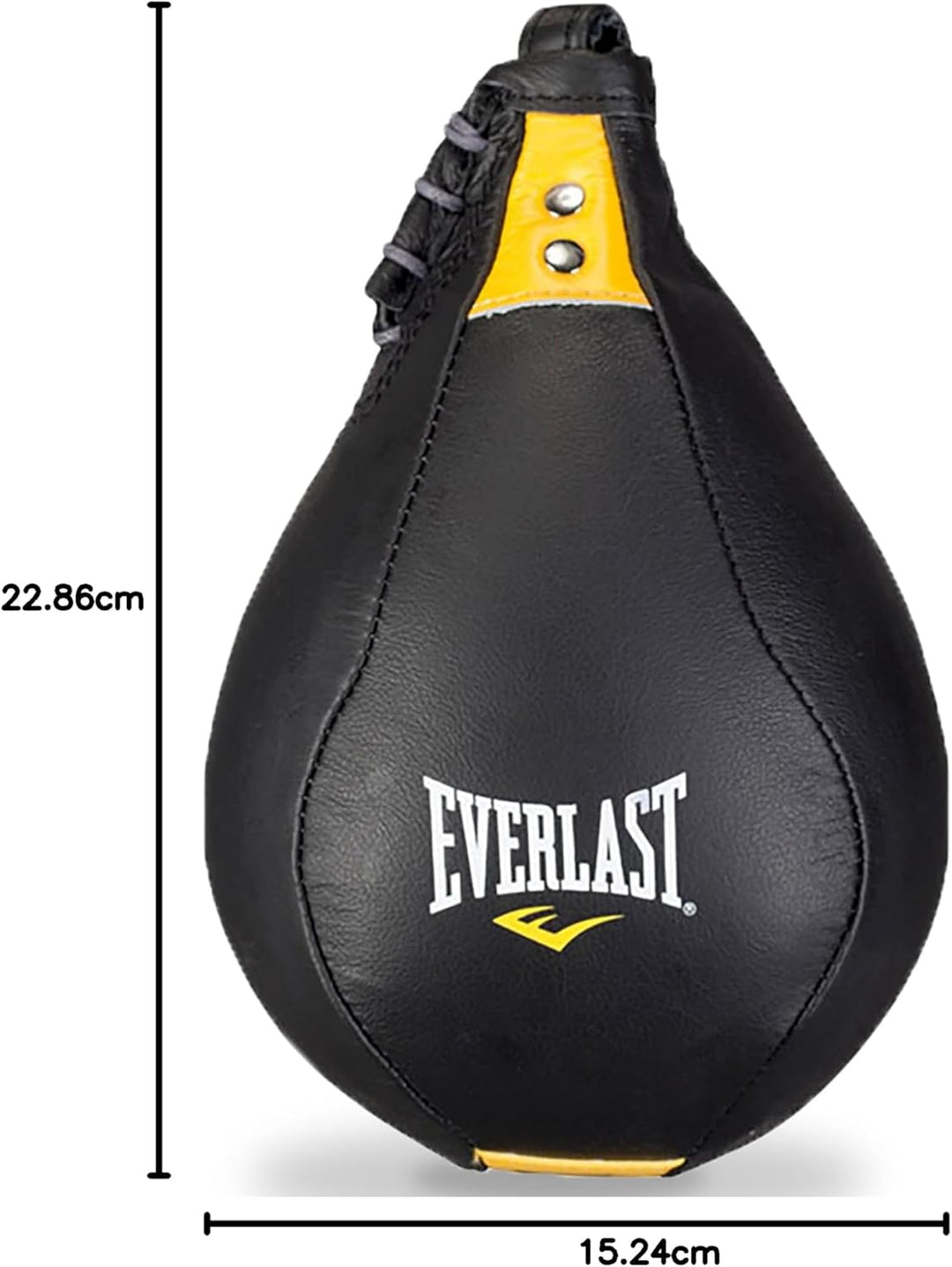 Everlast Unisex – Erwachsene Kangoroo Speed Bag Sandsäcke und Punchballs 9X6 Schwarz, 9X6 Schwarz