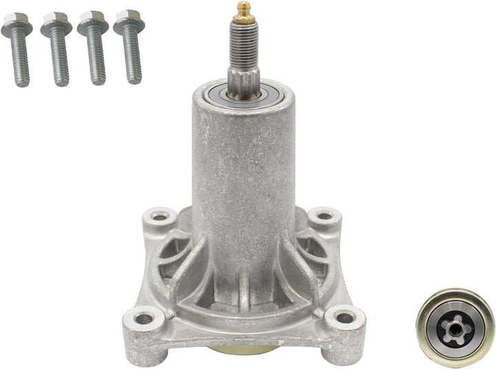 SECURA Messerturm links kompatibel mit McCulloch M14597TC 960510063 Rasentraktor