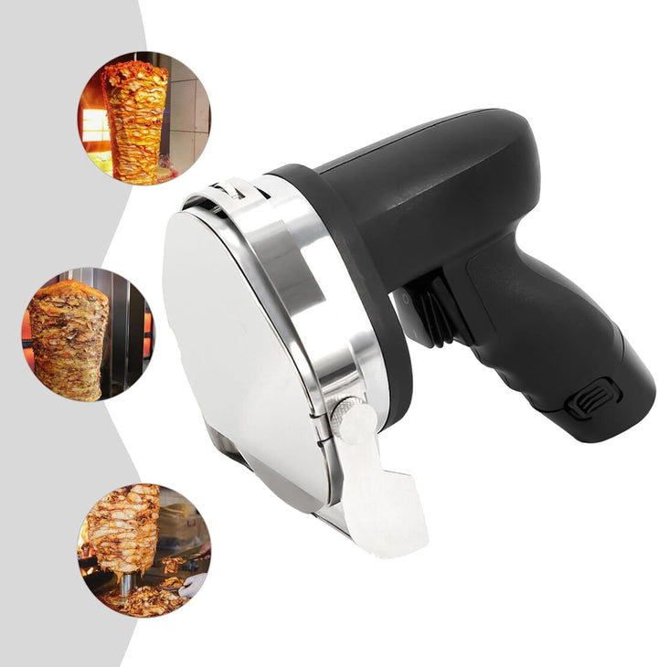 Dönermesser Elektrisch, 80W Gyrosmesser Kebabmesser, Dönerschneider Elektrisches, Profi Schneidemess