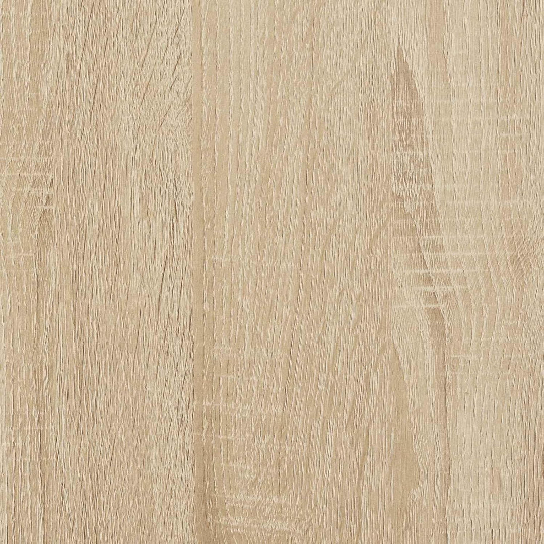 Katzenklo Sonoma Eiche 42x42x51 cm Holzwerkstoff stilvolles Katzenmöbel mit verstecktem Katzenklo Be