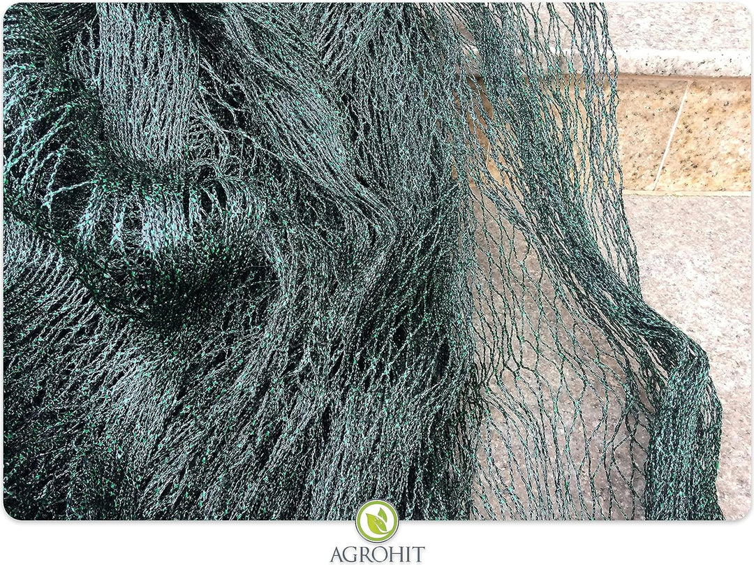 F & R Schutznetz für Teich, Obst & Gemüse, gegen Schmutz, Laub & Vögel, Engmaschiges Vogelschutznetz