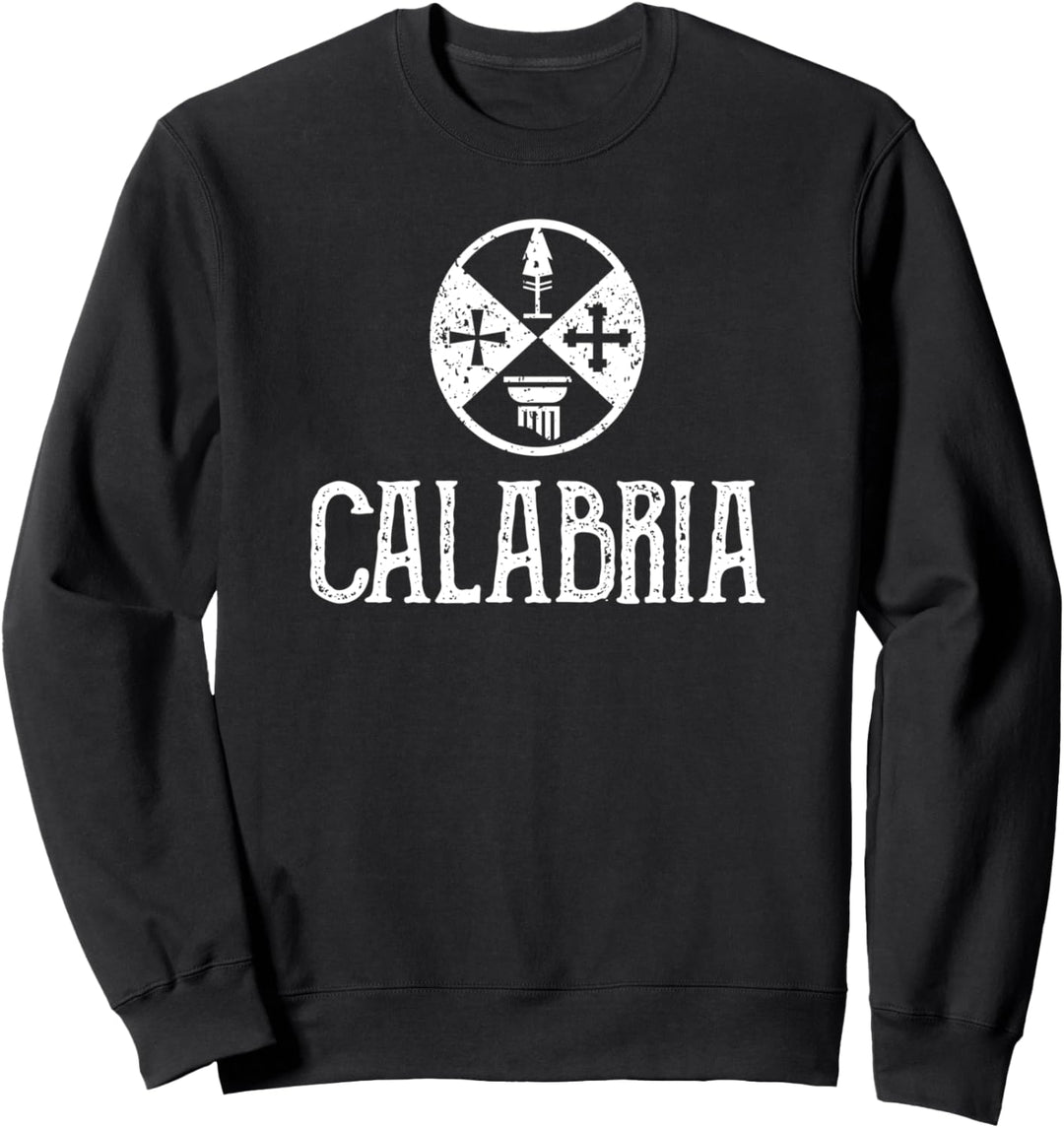 Liebe Italien Kalabrien Flagge Kalabrische Calabrese Sweatshirt