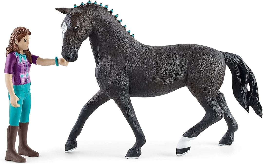 schleich 42541 HORSE CLUB Lisa &amp; Storm, für Kinder ab 5-12 Jahren, HORSE CLUB - Spielset alte Verpac