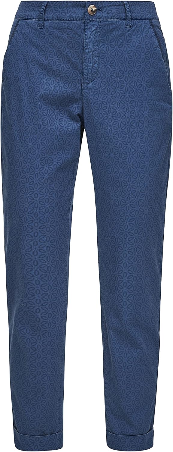 s.Oliver Damen Hose 120.10.104.18.180.2100484 44 Blau, 44 Blau
